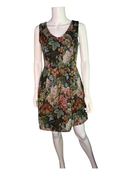 Pink Martini Brocade Dress