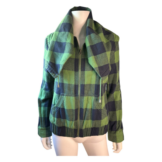 Juicy Couture Plaid Retro Jacket