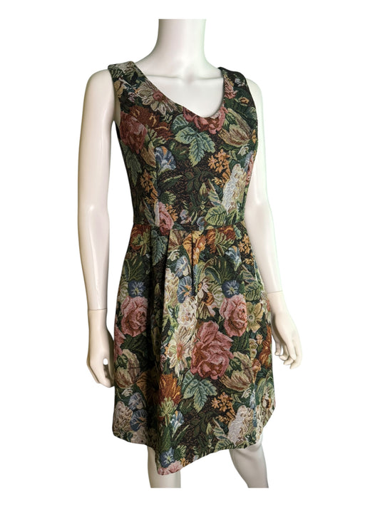 Pink Martini Brocade Dress