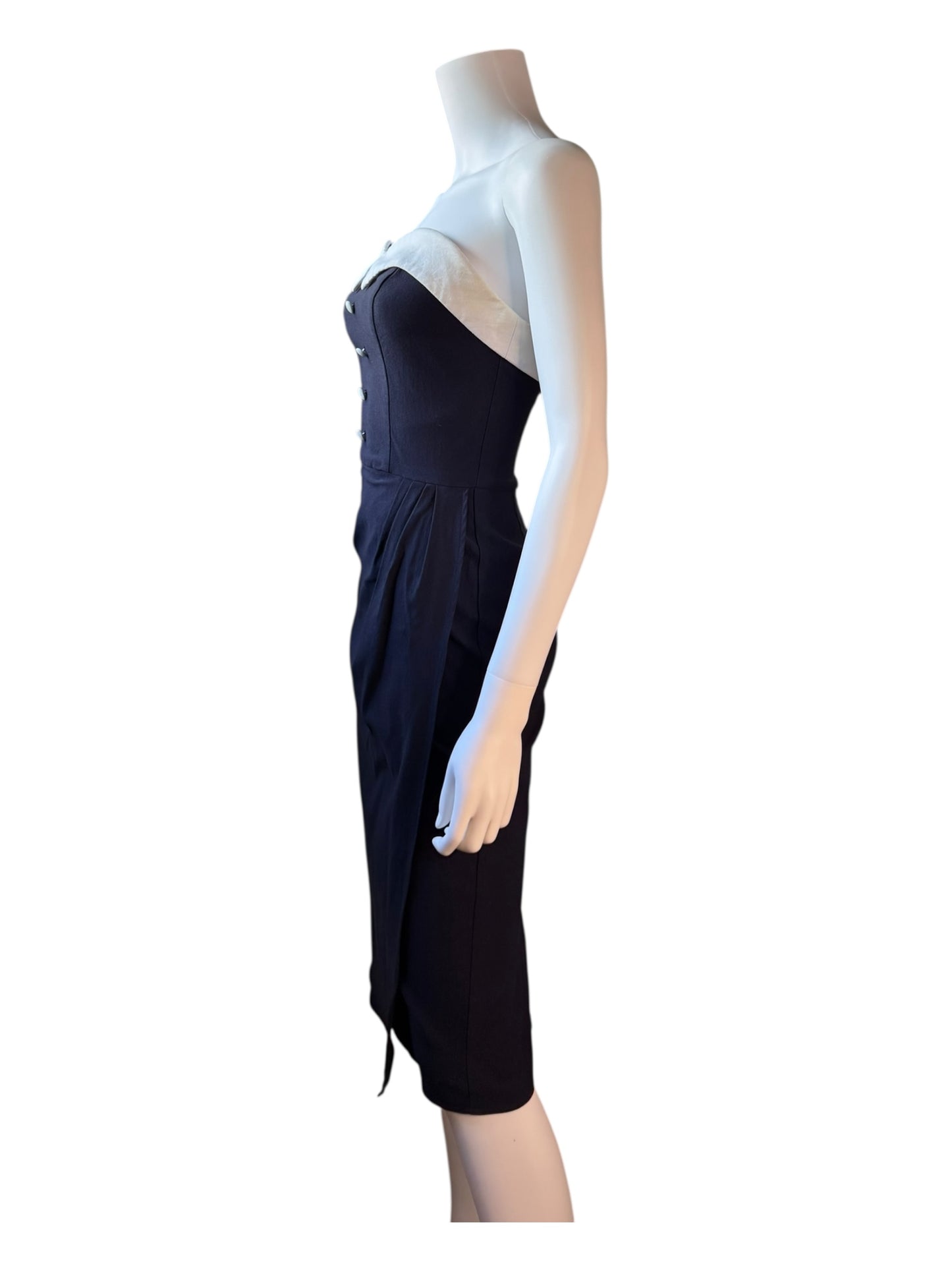 Stop Staring Strapless Dress