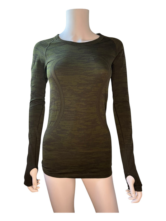 Lululemon Swiftly Tech Long Sleeve Camo Shirt