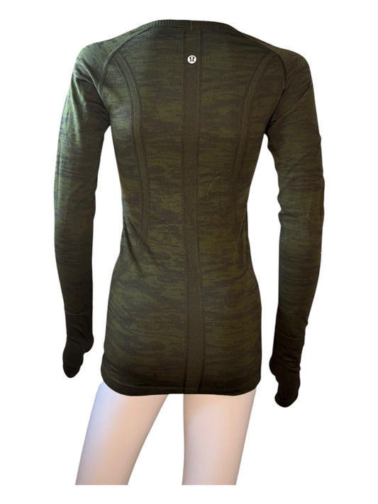 Lululemon Swiftly Tech Long Sleeve Camo Shirt
