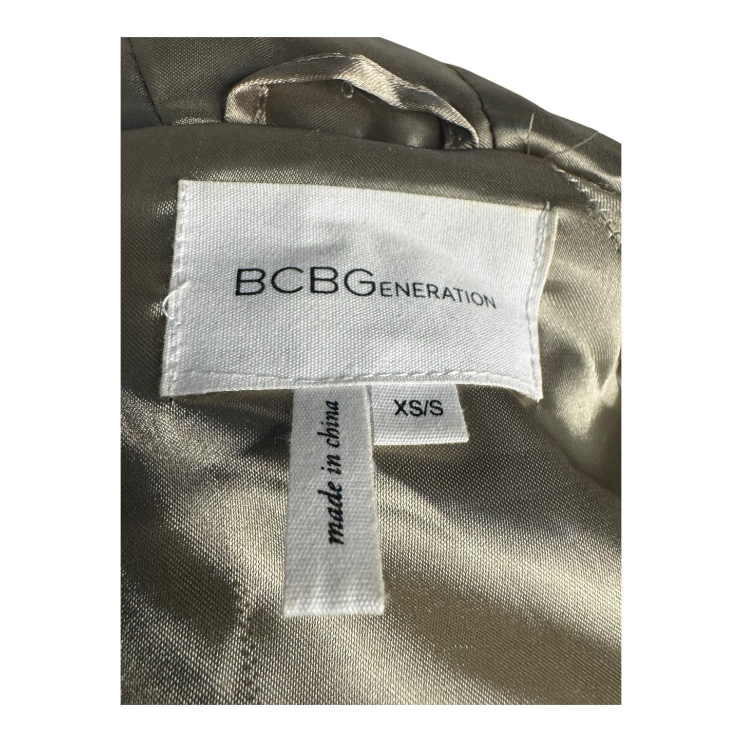BCBG Faux Fur Hooded Vest