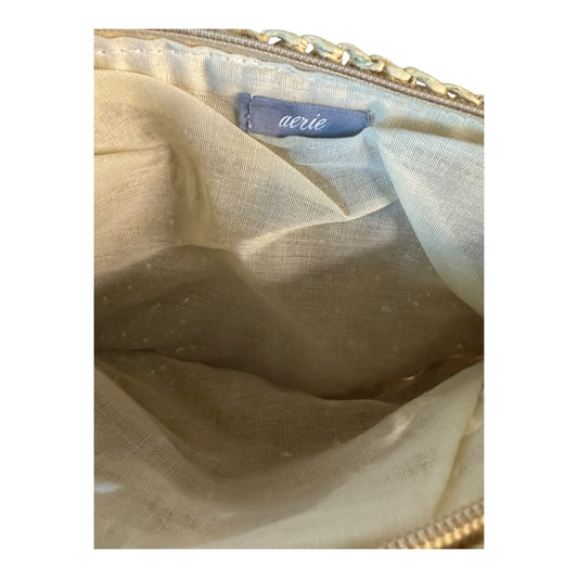 Aerie Rattan Wristlet Purse
