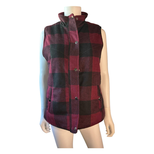 Thread and Supply Buffalo Check Vest