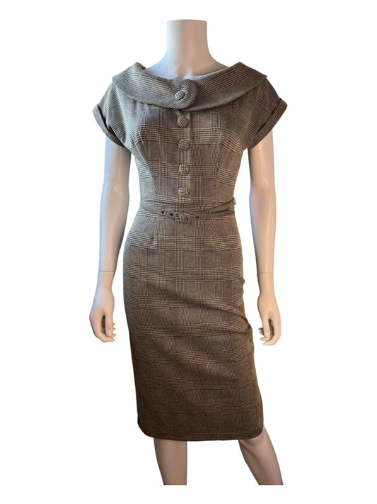 Stop Staring Plaid Dress
