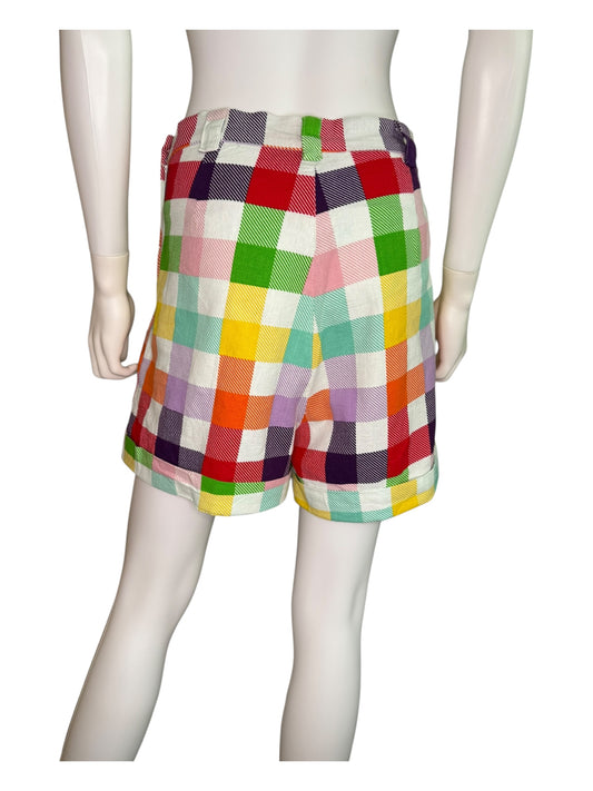 Collectif London Plaid Shorts