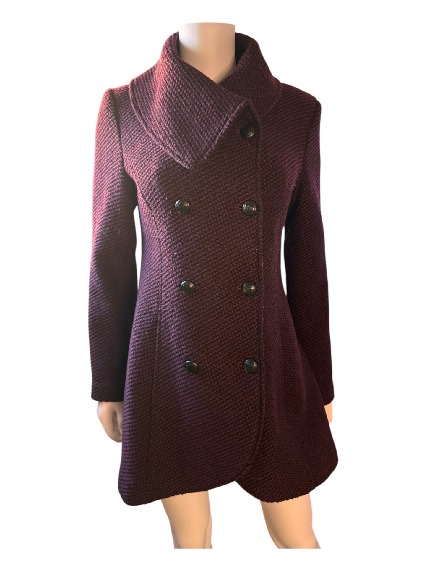 Jessica Simpson Double Breasted Wool Coat