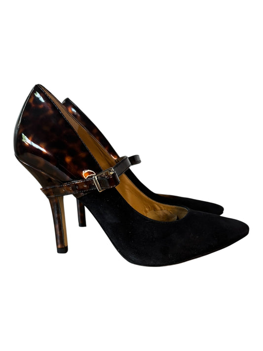 Nine West Tortoise Suede  Heels