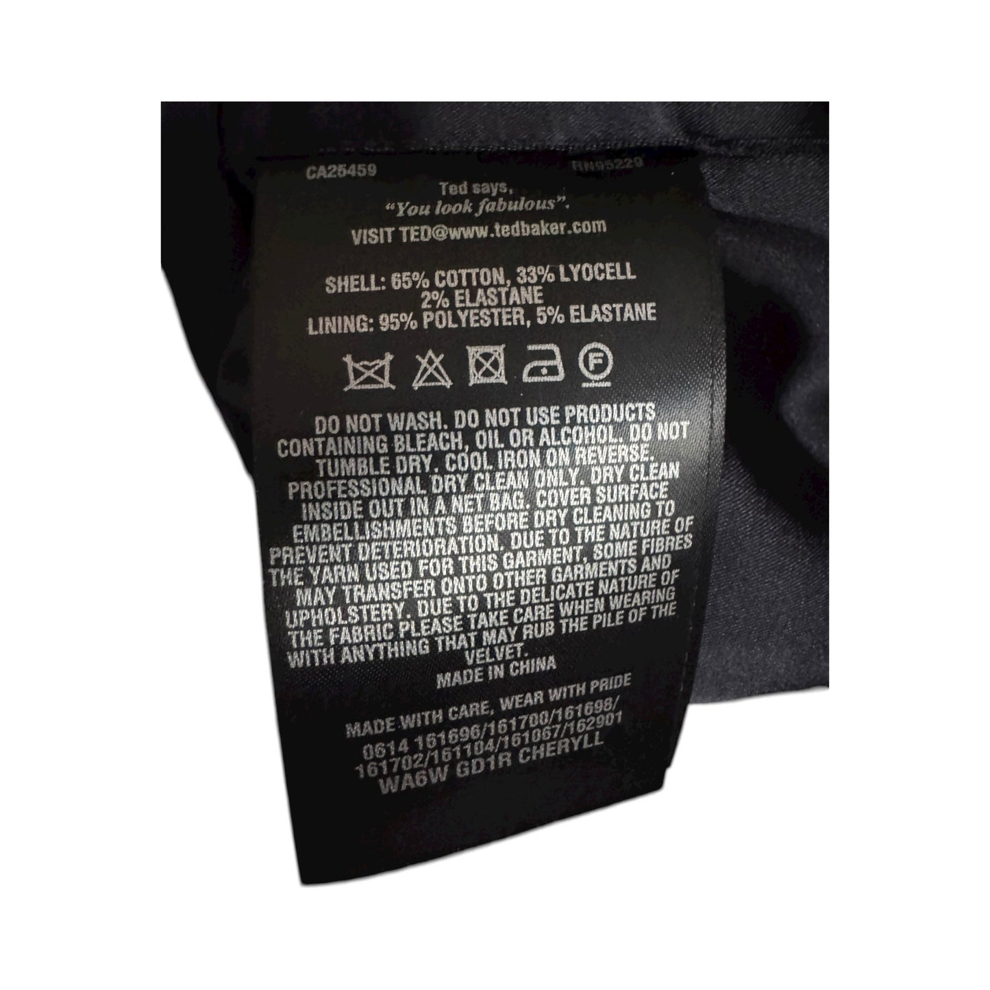 Ted Baker London Velvet Dress