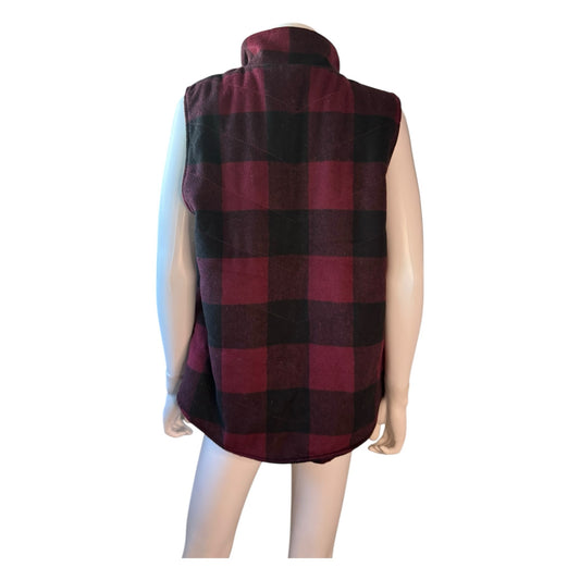 Thread and Supply Buffalo Check Vest